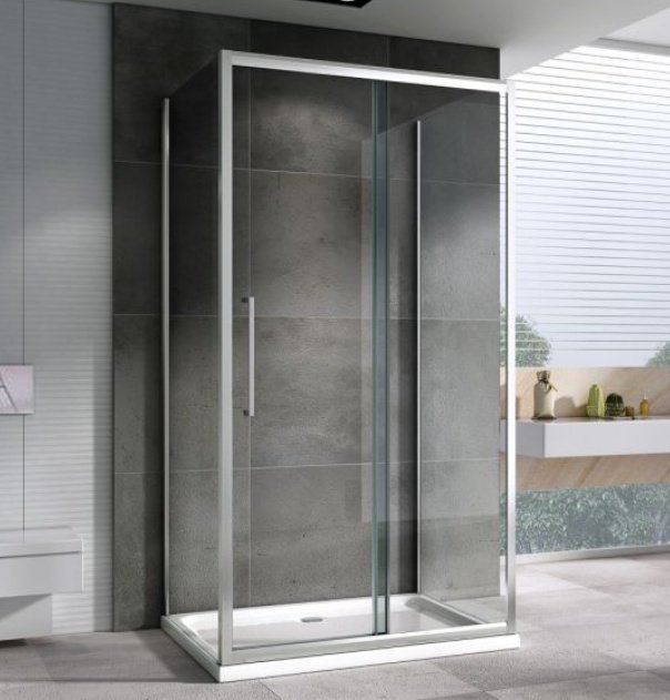 Душевое ограждение Abber трехстенное AG30160H-S80-S80, 800х1950 мм купить,NaN