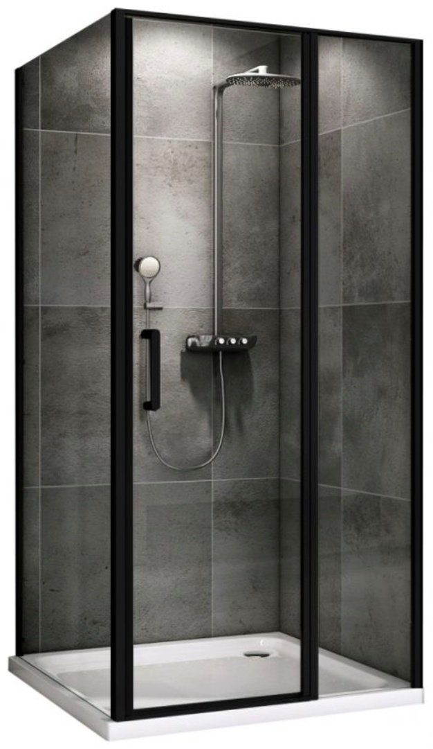 Душевое ограждение Abber двухстенное AG04120BS-S90B, 900х1950 мм купить,NaN