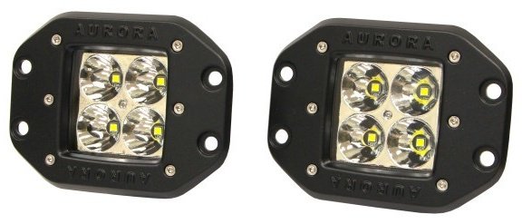 AURORA светодиодная фара ALO-E-2-P4T 40 Вт прямоугольная купить,53000
