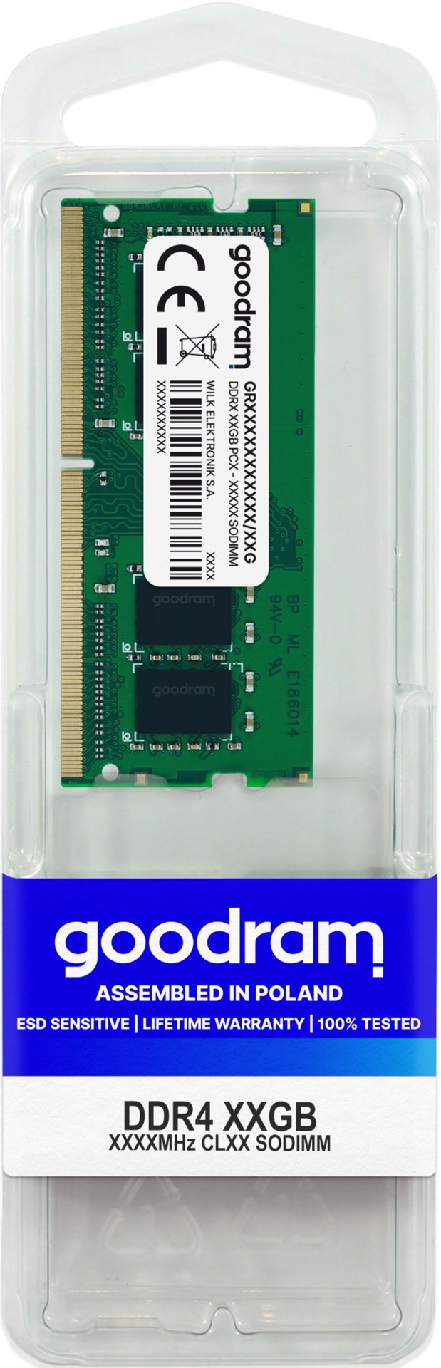 Оперативная память GOODRAM GR3200S464L22/16G 16 Гб купить,NaN