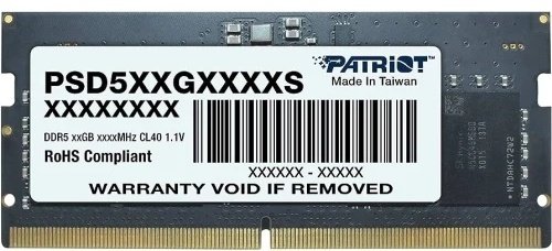 Оперативная память Patriot PSD516G560081S 16 Гб купить,NaN