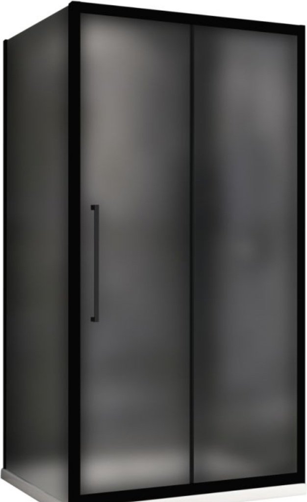 Душевое ограждение Abber двухстенное AG30100BMH-S90BM, 900х1950 мм