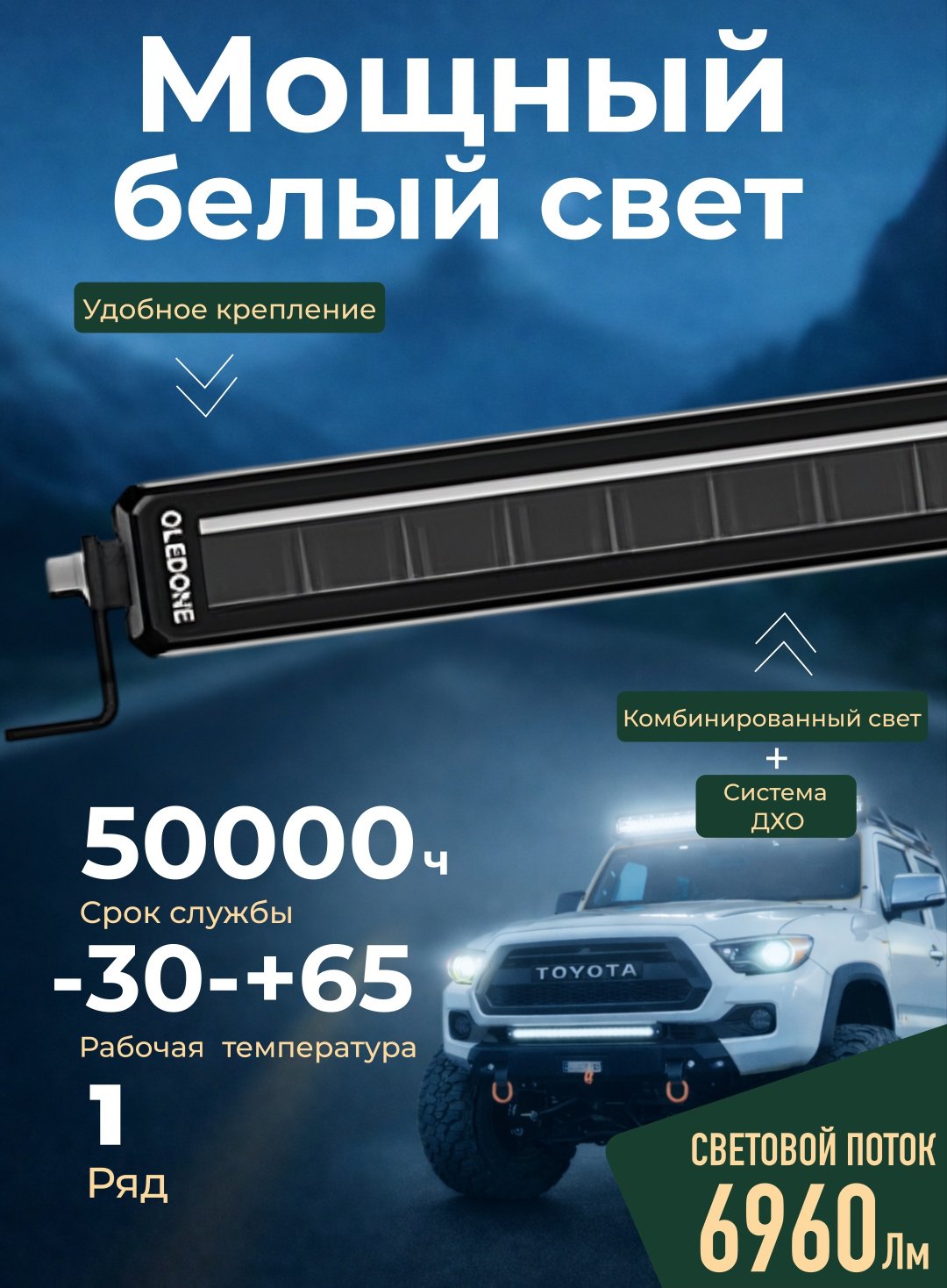 Oledone светодиодная балка WD-BA20 115 Вт прямоугольная купить,53500