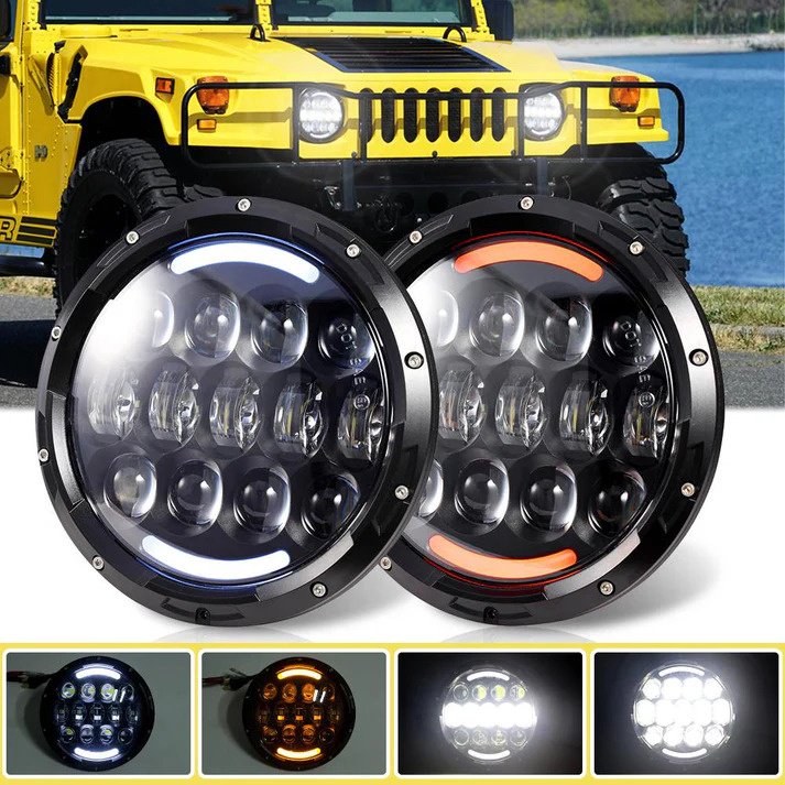 LOYO светодиодная фара LY-7-105W-X 105 Вт круглая купить,62000