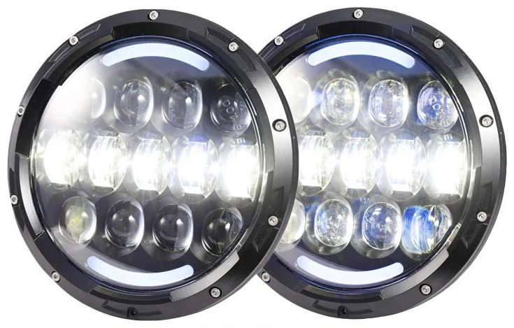 LOYO светодиодная фара LY-7-105W-X 105 Вт круглая купить,62000