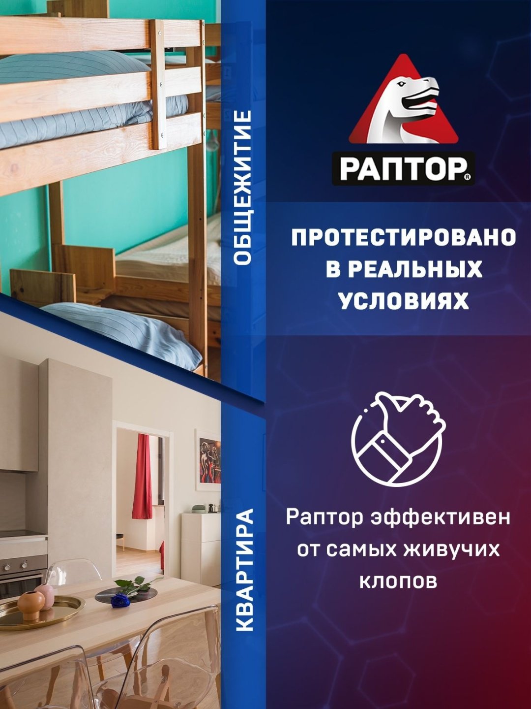 Раптор Аэрозоль от ползающих насекомых 350 мл, от тараканов, от муравьев, от блох, от пауков, от чешуйниц купить,2081