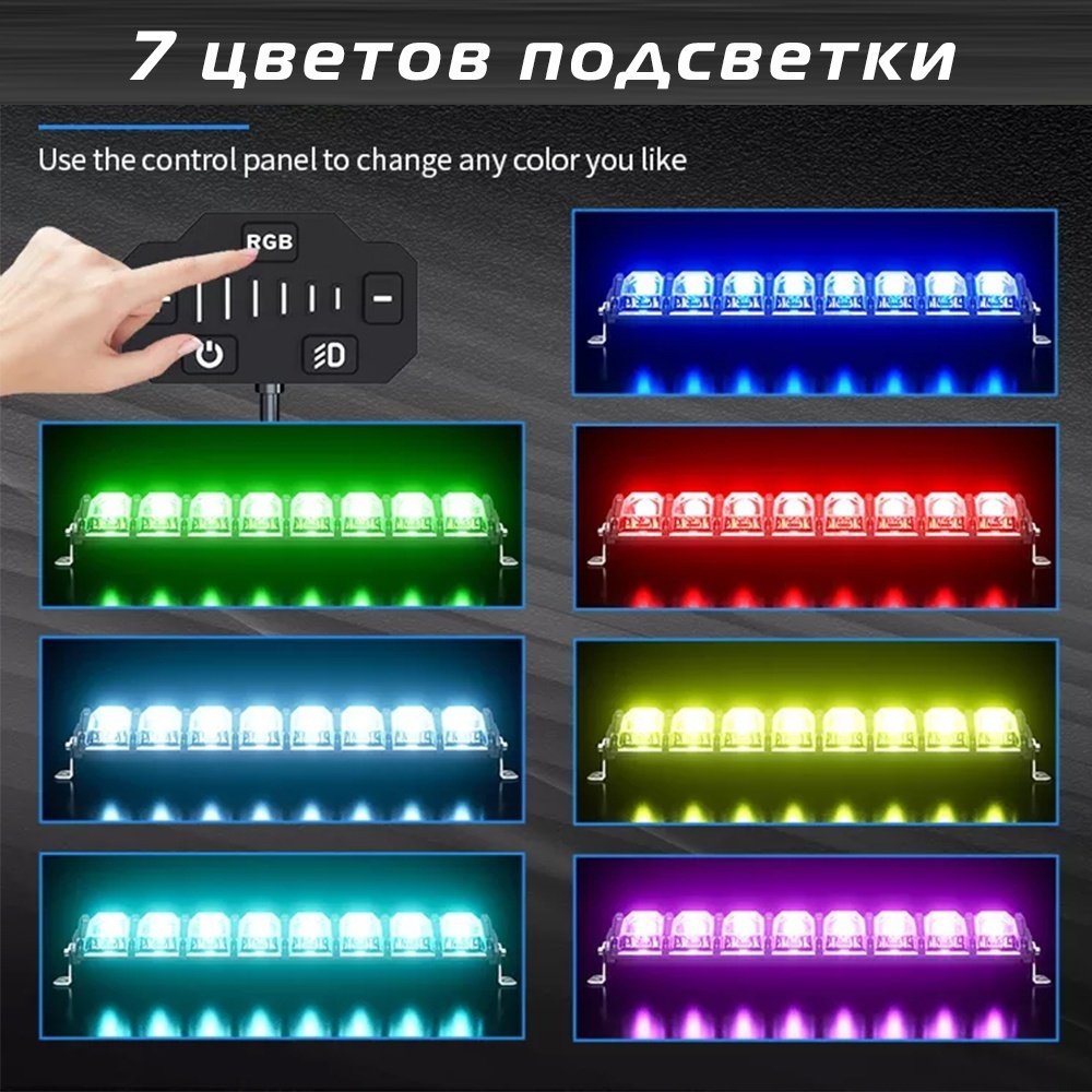 AURORA светодиодная балка ALO-N30 RGB 372 Вт прямоугольная купить,270800