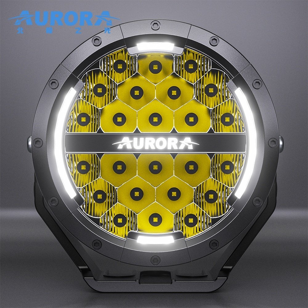 AURORA светодиодная фара ALO-P-R-7-C34D1-AW 120 Вт круглая купить,192400