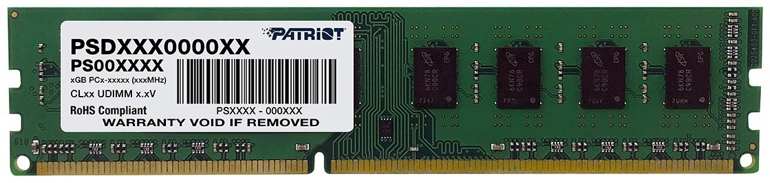 Оперативная память Patriot PSD34G16002 4Gb купить,NaN