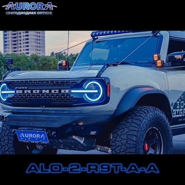 AURORA светодиодная фара ALO-2-R9T3-A-A 40 Вт квадратная купить,60990