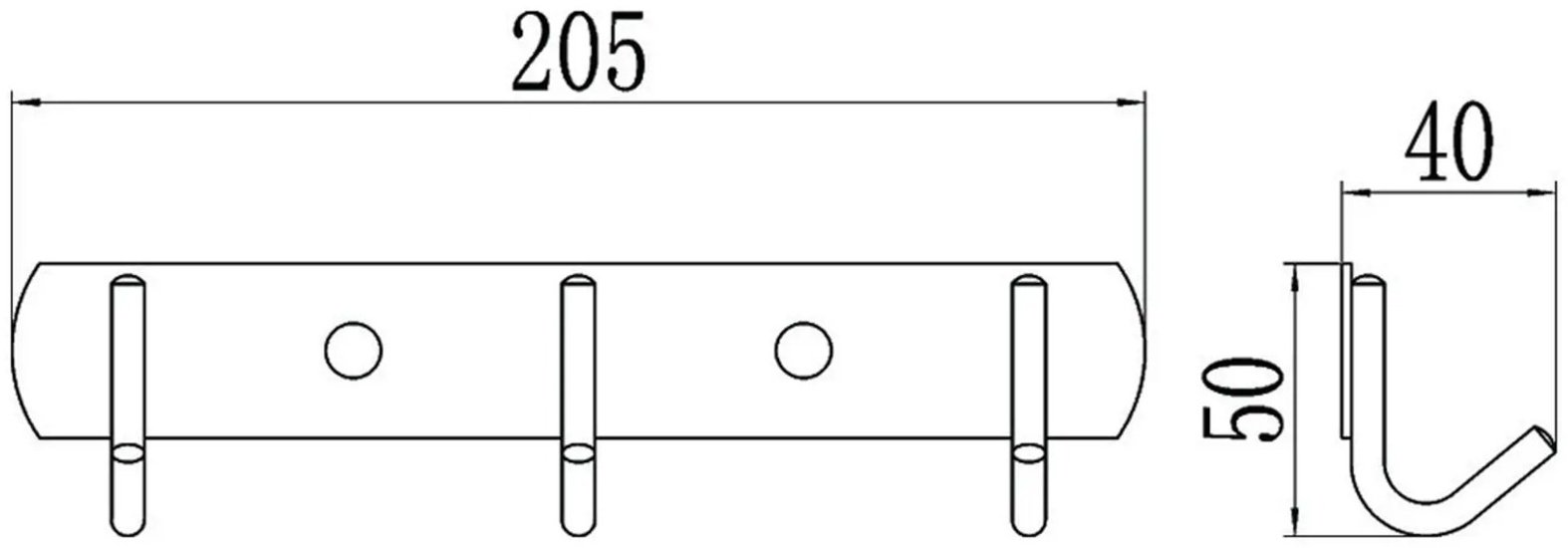 Potato держатель P141-3BL 1 шт, нержавеющая сталь купить,30800