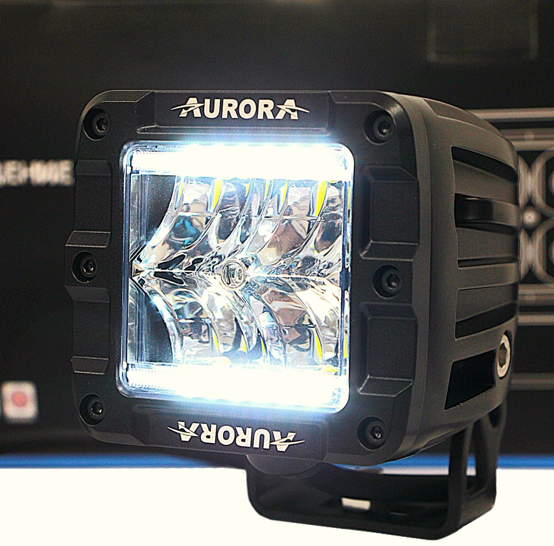 AURORA светодиодная фара ALO-2-R9T3-W 40 Вт квадратная купить,60990