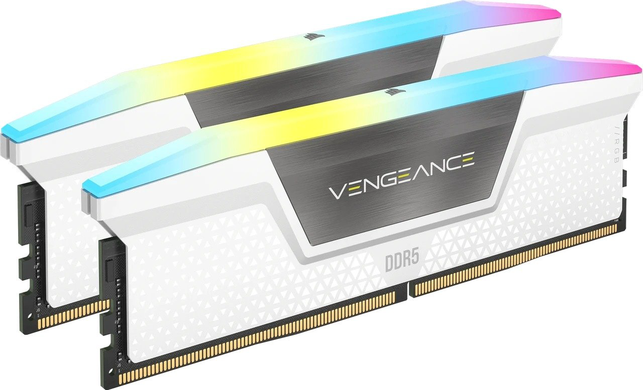 Оперативная память Corsair Vengeance RGB, CMH32GX5M2B5200C40W 32 Гб купить,NaN