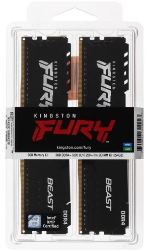 Оперативная память Kingston KF432C16BBK2/8 8 Гб купить,NaN