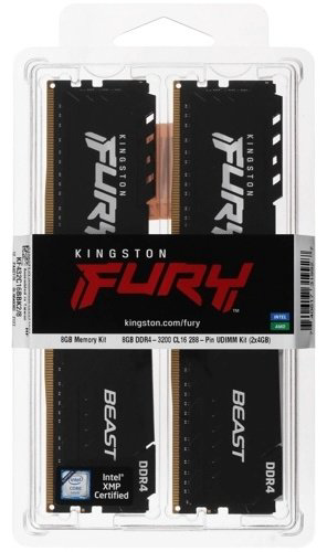 Оперативная память Kingston KF432C16BBK2/8 8 Гб купить,NaN