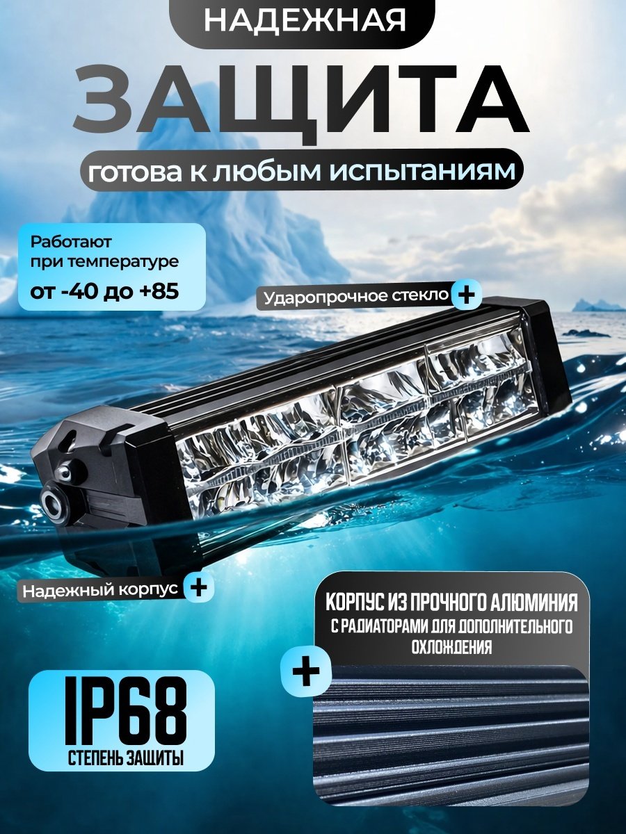 Oledone светодиодная балка WD-18FD5 90 Вт прямоугольная купить,49900