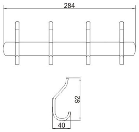 Potato держатель P143-4 1 шт, нержавеющая сталь купить,30300