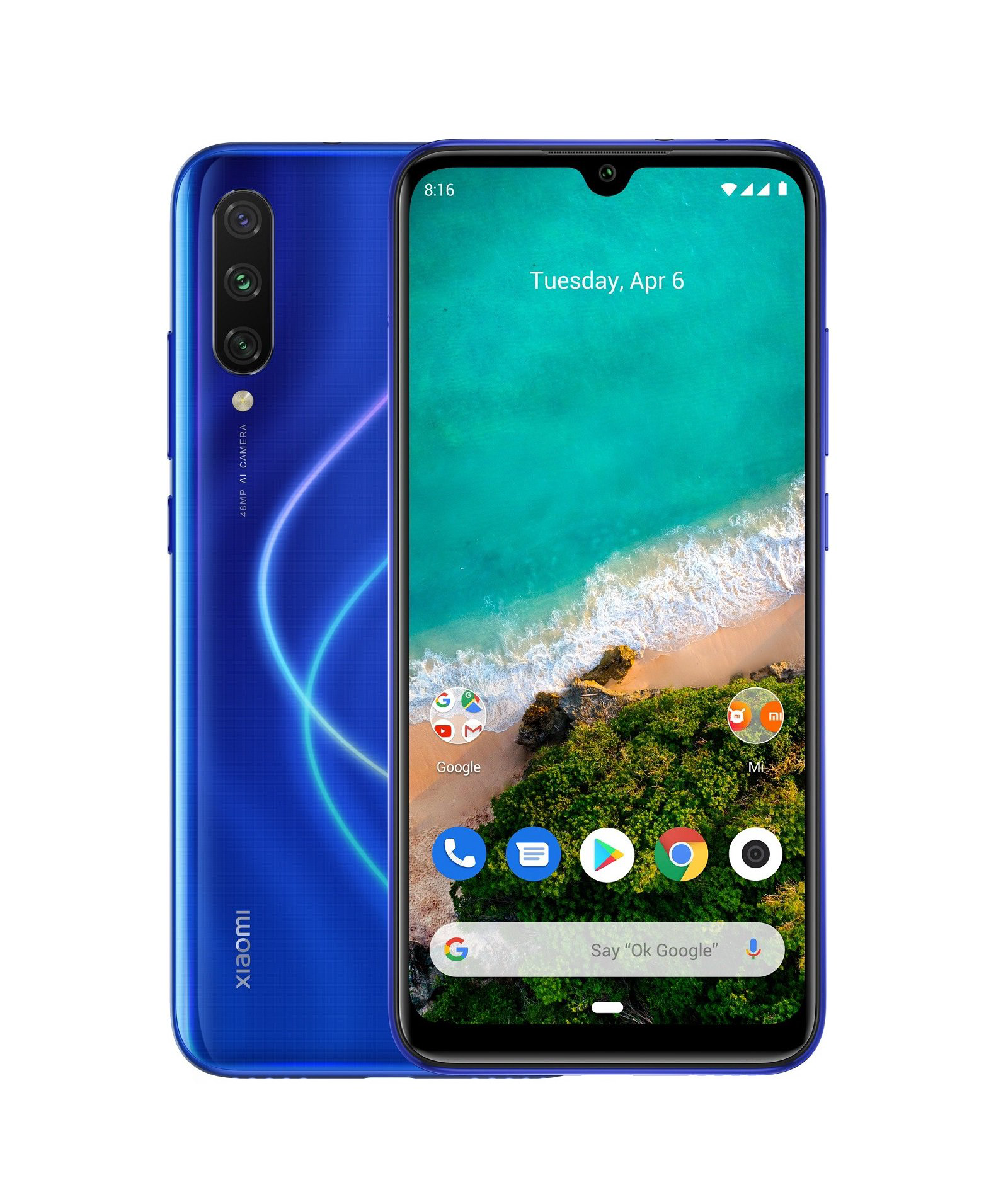 Смартфон Xiaomi Mi A3 64Gb Not just Blue купить,NaN