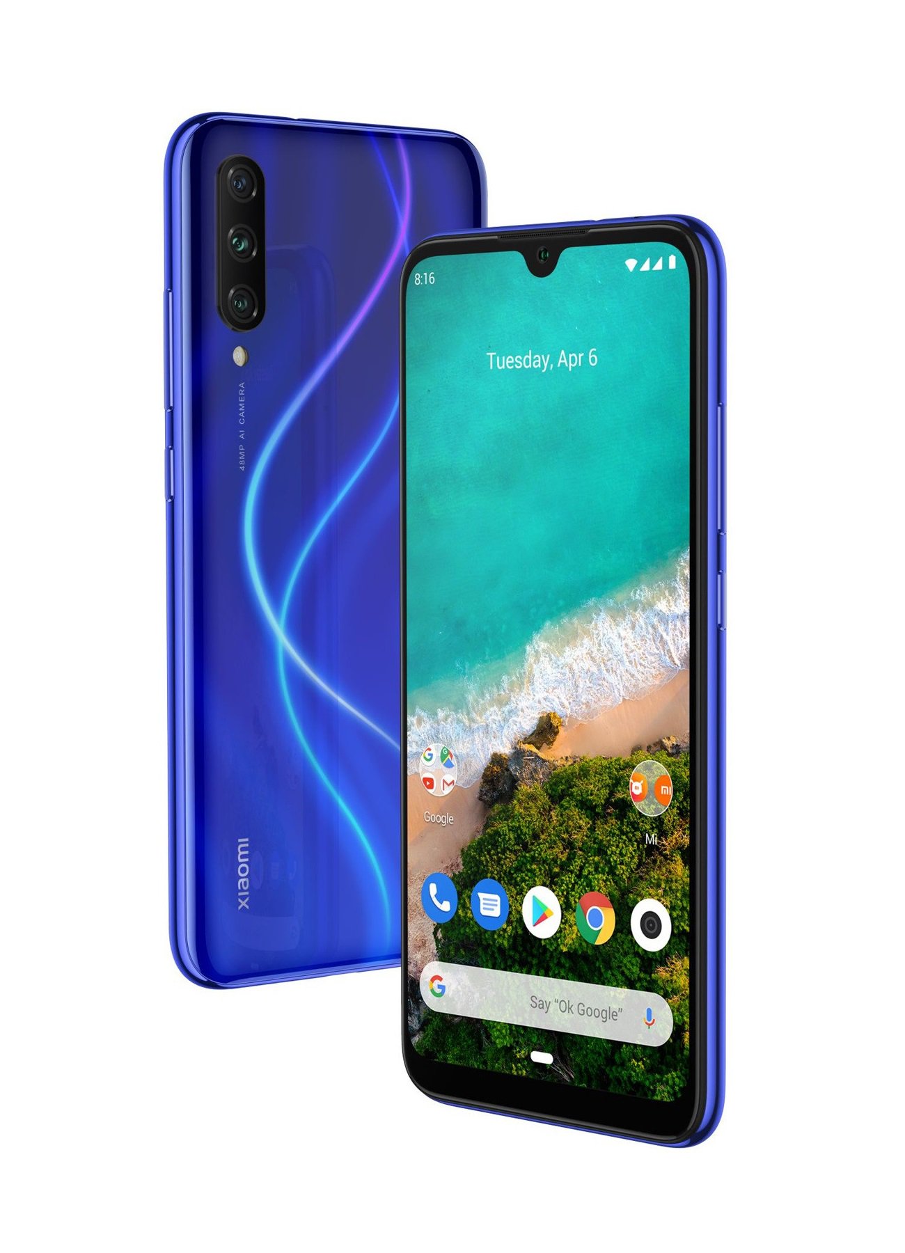Смартфон Xiaomi Mi A3 64Gb Not just Blue купить,NaN
