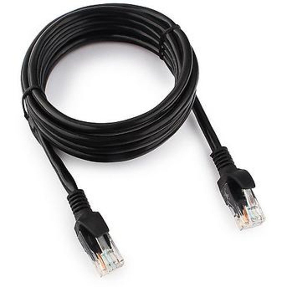 Патч-корд Cablexpert PP12-2M/BK 2м черный