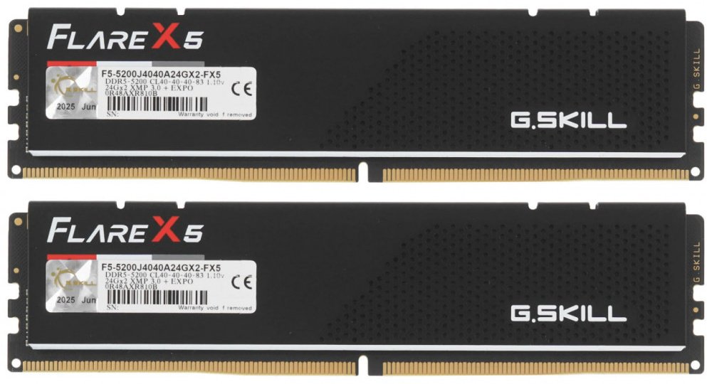 Оперативная память G.SKILL F5-5200J4040A24GX2-FX5 48 Гб купить,NaN