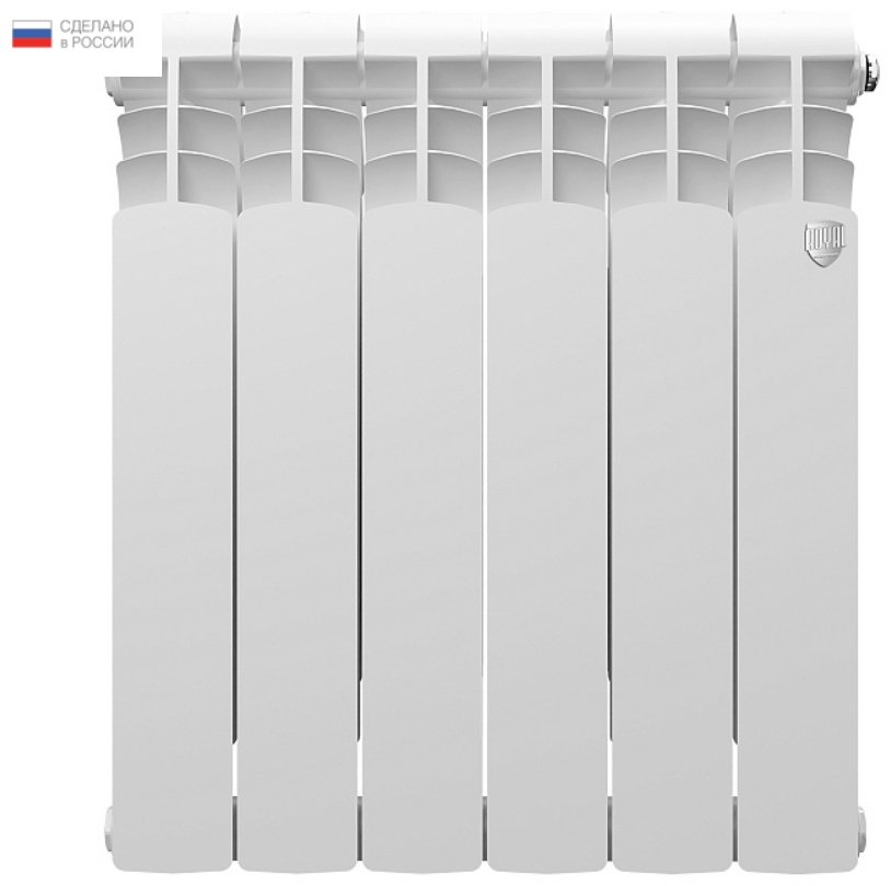 Радиатор Royal Thermo секционный Vittoria Super 500 биметаллический, кол-во секций: 6 купить,61100