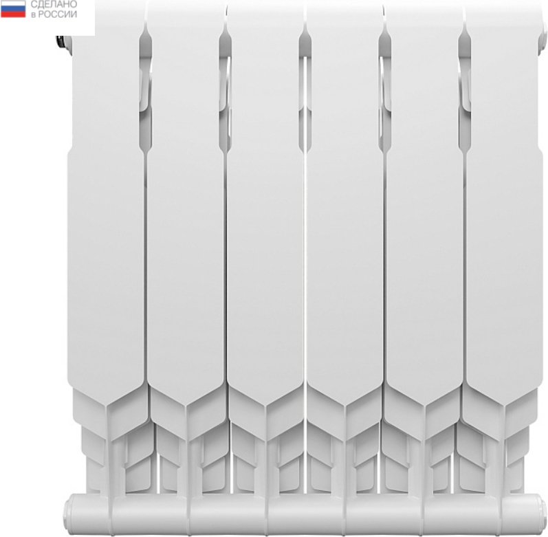 Радиатор Royal Thermo секционный Vittoria Super 500 биметаллический, кол-во секций: 6 купить,61100