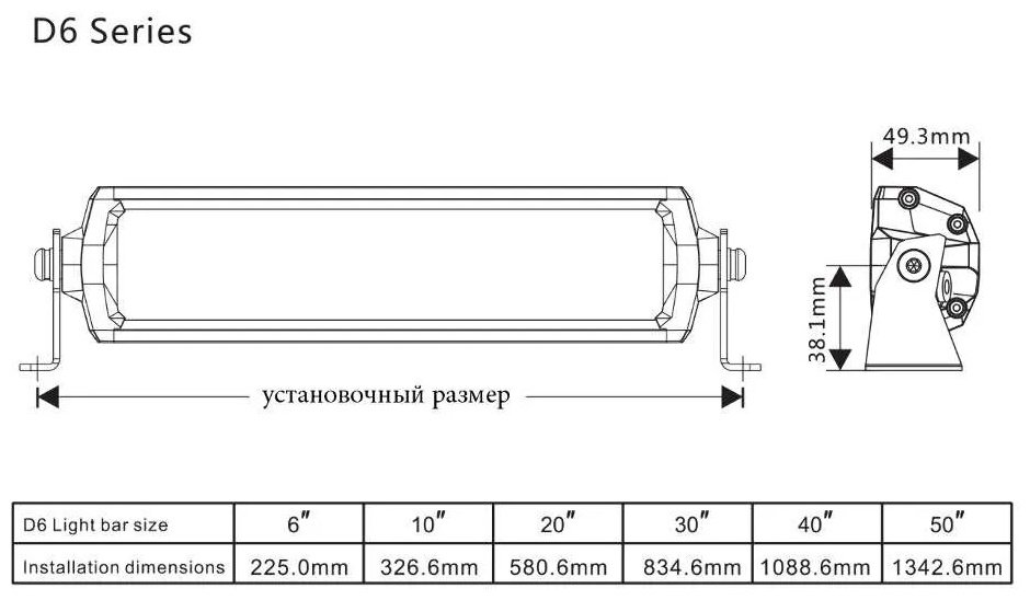 AURORA светодиодная балка ALO-D6-20-P23H1 150 Вт прямоугольная купить,68000