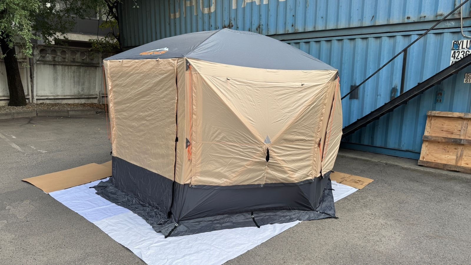 Шатер туристический GUDES GD-SHR360*360 бежевый купить,207000