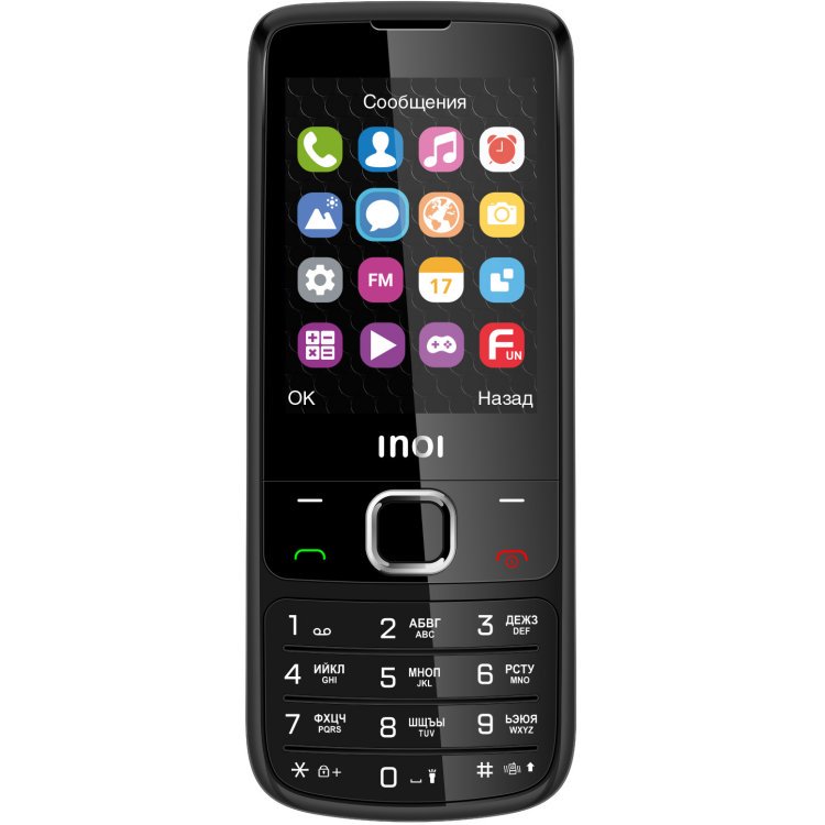 Мобильный телефон Inoi 243 Black купить,0