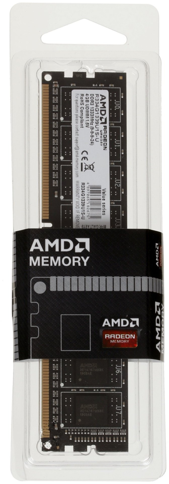 Оперативная память AMD R334G1339U1S-U 4 Гб купить,NaN