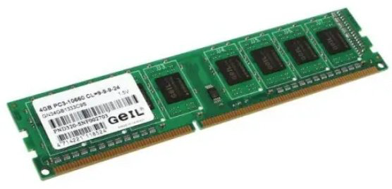 Оперативная память Geil GN34GB1333C9S 4 Гб купить,NaN