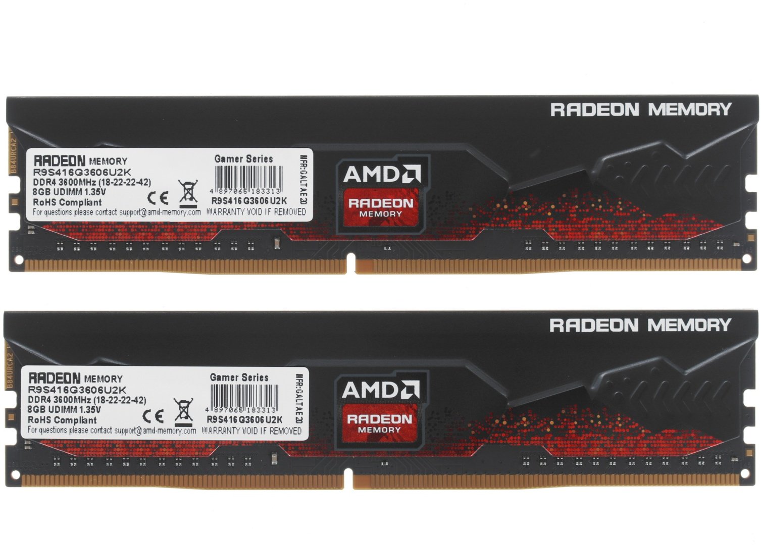 Оперативная память AMD R9S416G3606U2K 16 Гб купить,NaN
