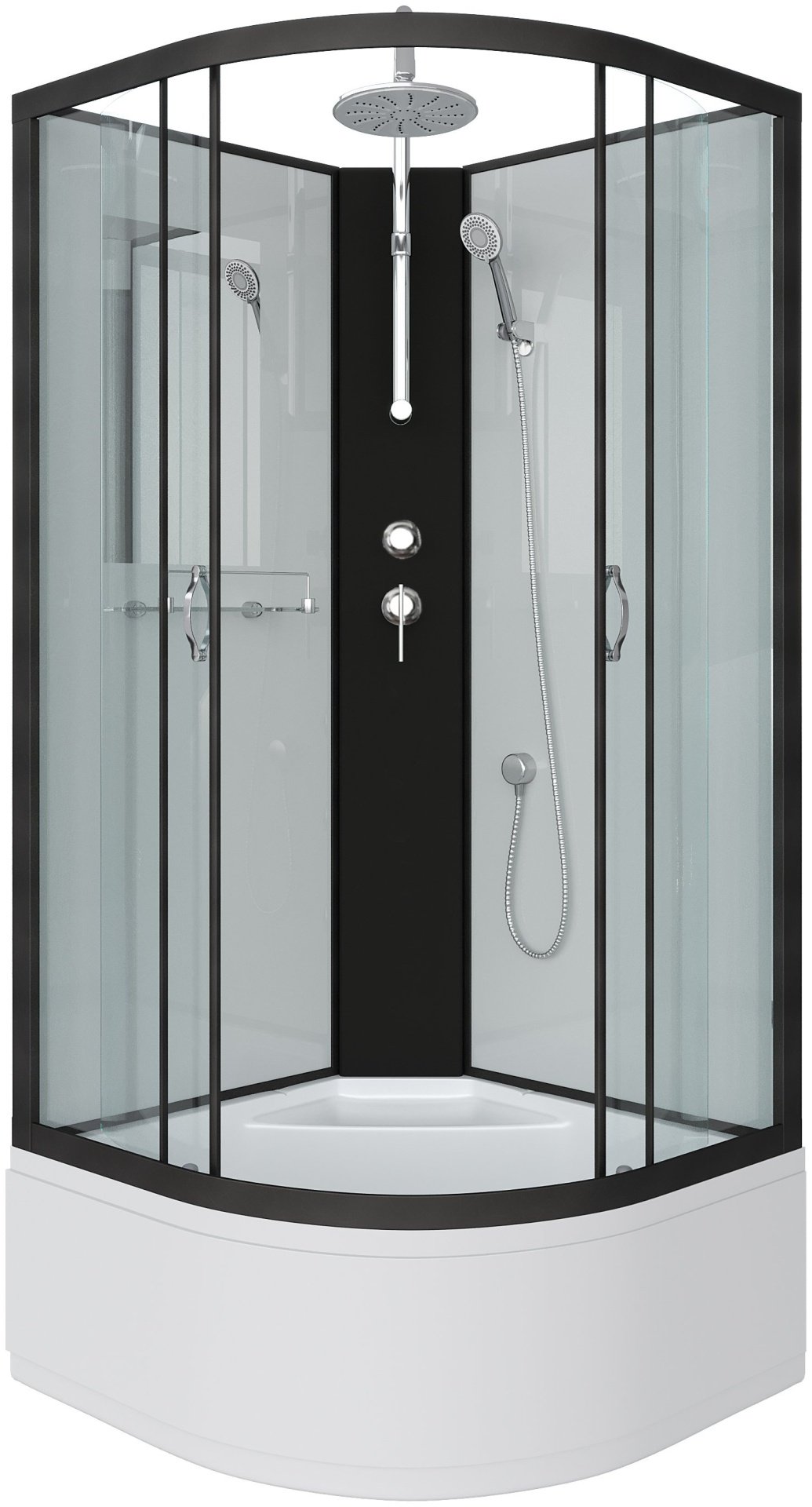 Niagara NG-6707-14BKT (210 см х 80 см), высокий поддон купить,NaN