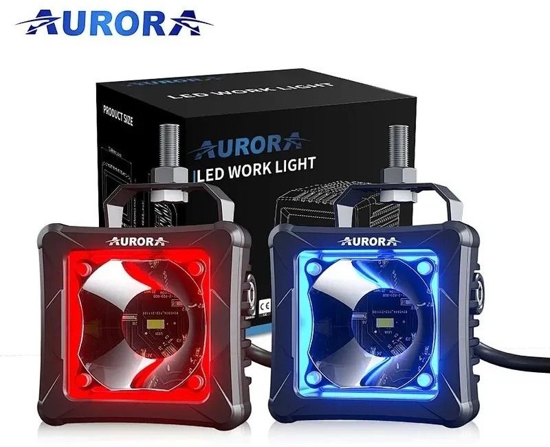 AURORA светодиодная фара ALO-D3-2-P23-RGB/85000004234 30 Вт квадратная купить,48600
