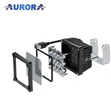 AURORA светодиодная фара ALO-K-W-4-C26T3 90 Вт квадратная купить,44500