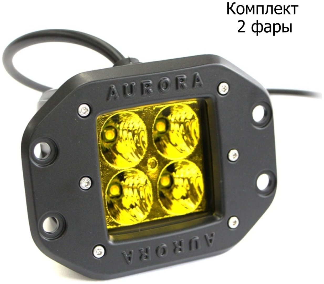 AURORA светодиодная фара ALO-E-T-2-E4T 40 Вт квадратная купить,53000