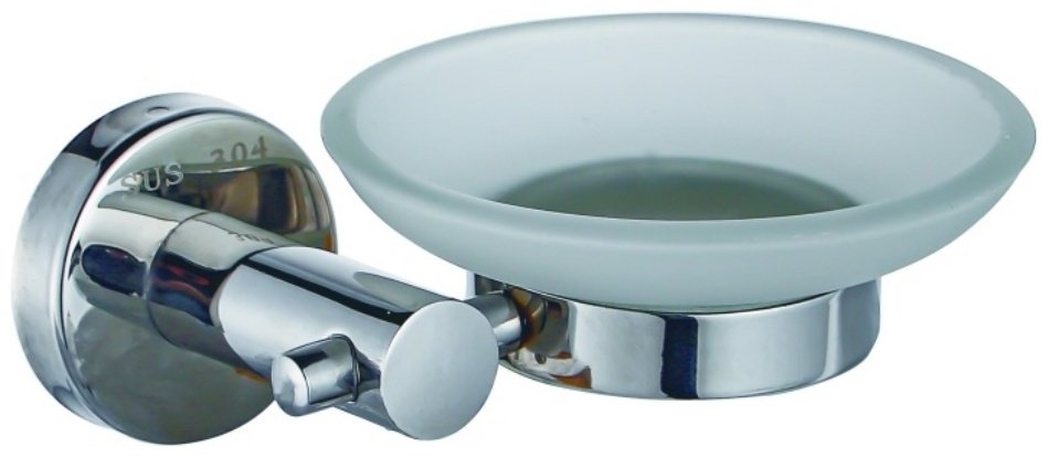 Potato мыльница P2002 1 шт, стекло, металл купить,30400