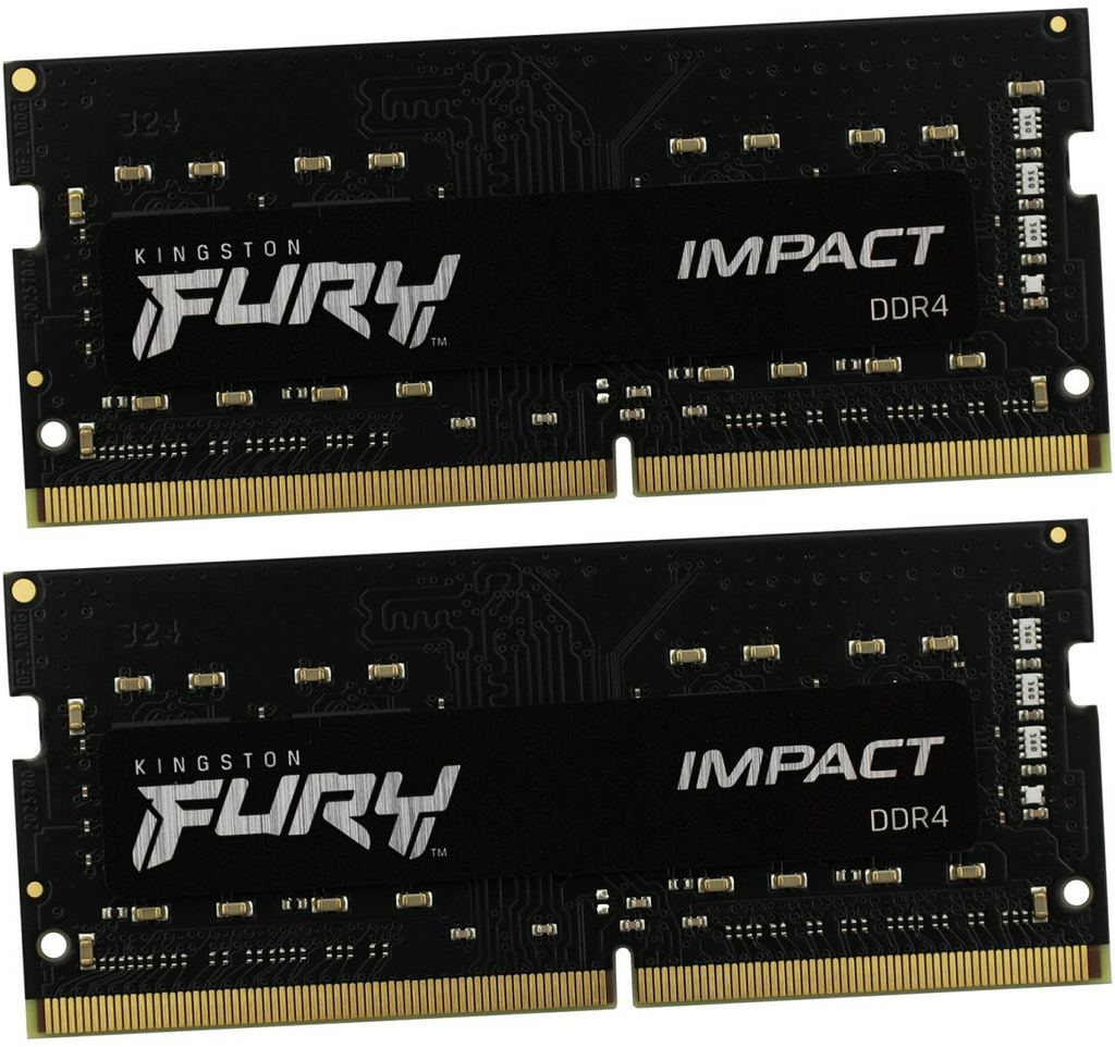 Оперативная память Kingston Fury Impact KF432S20IBK2/16 16 Гб