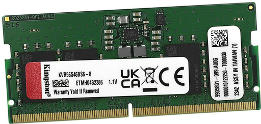Оперативная память Kingston KVR56S46BS6-8 8 Гб