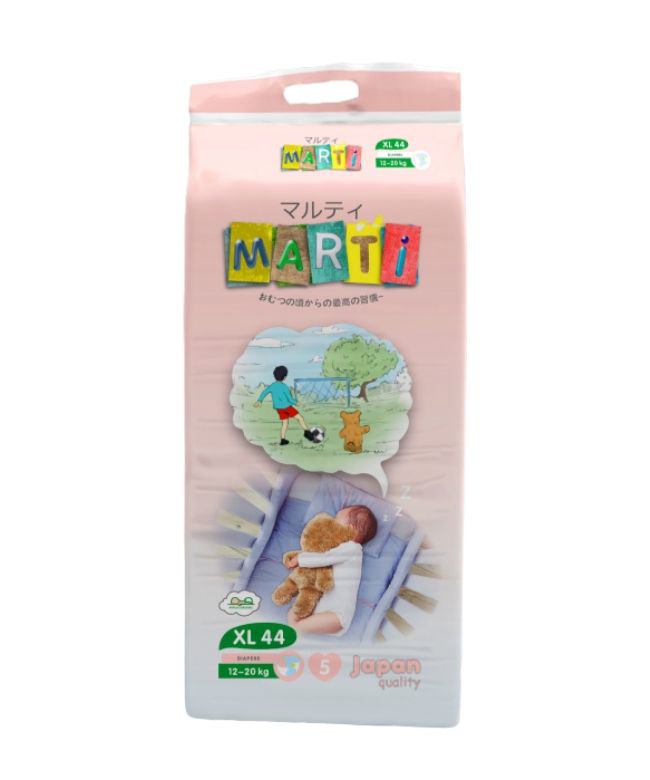 Подгузники Marti XL 12-20кг 44шт 