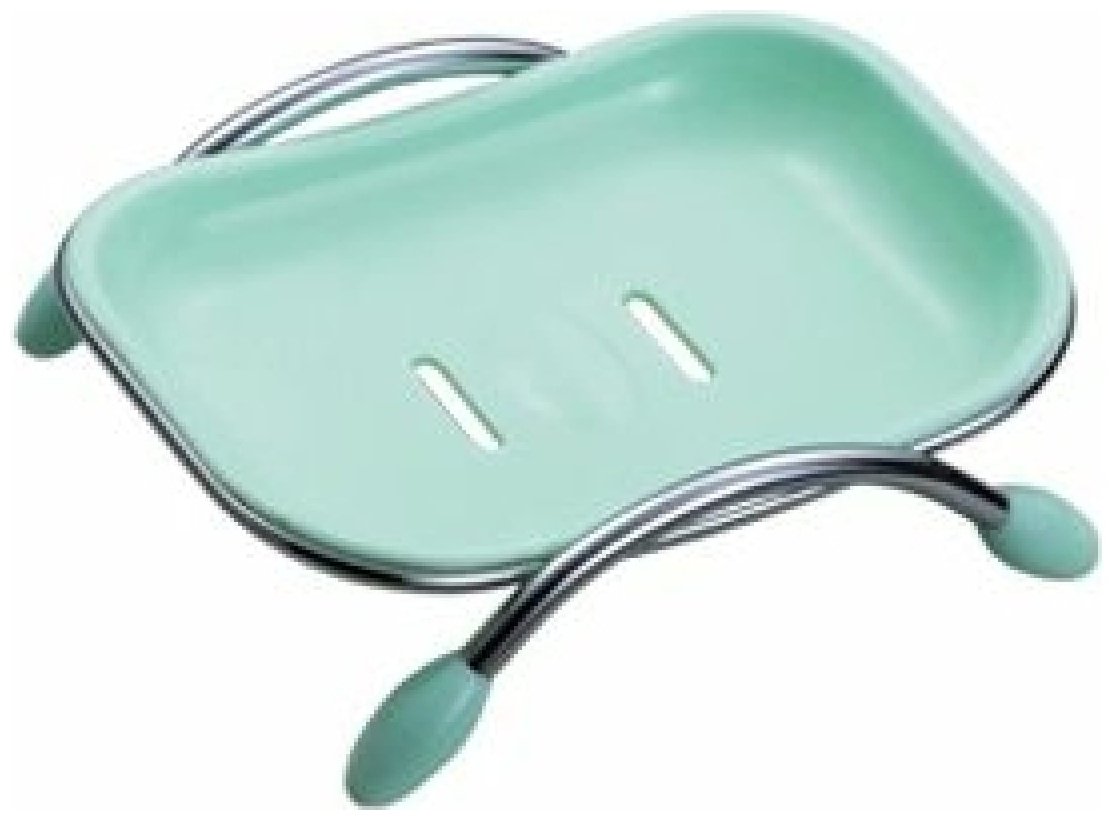 Potato мыльница POTATO P208-3 1 шт, пластик, нержавеющая сталь
