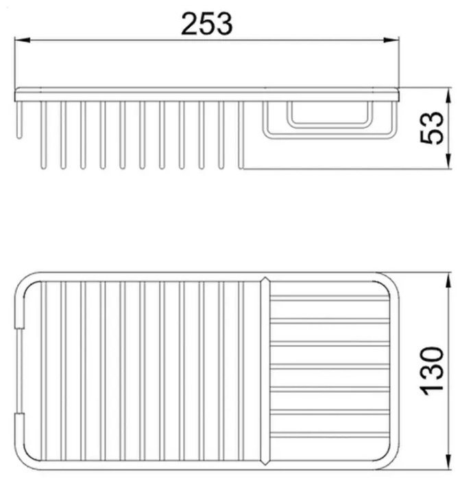 Potato мыльница P212 1 шт, нержавеющая сталь купить,30300