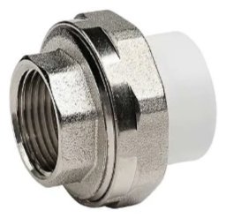 Набор муфт БПП разъемная с в/р 25*3/4 (белый) уп. 50шт купить,58500