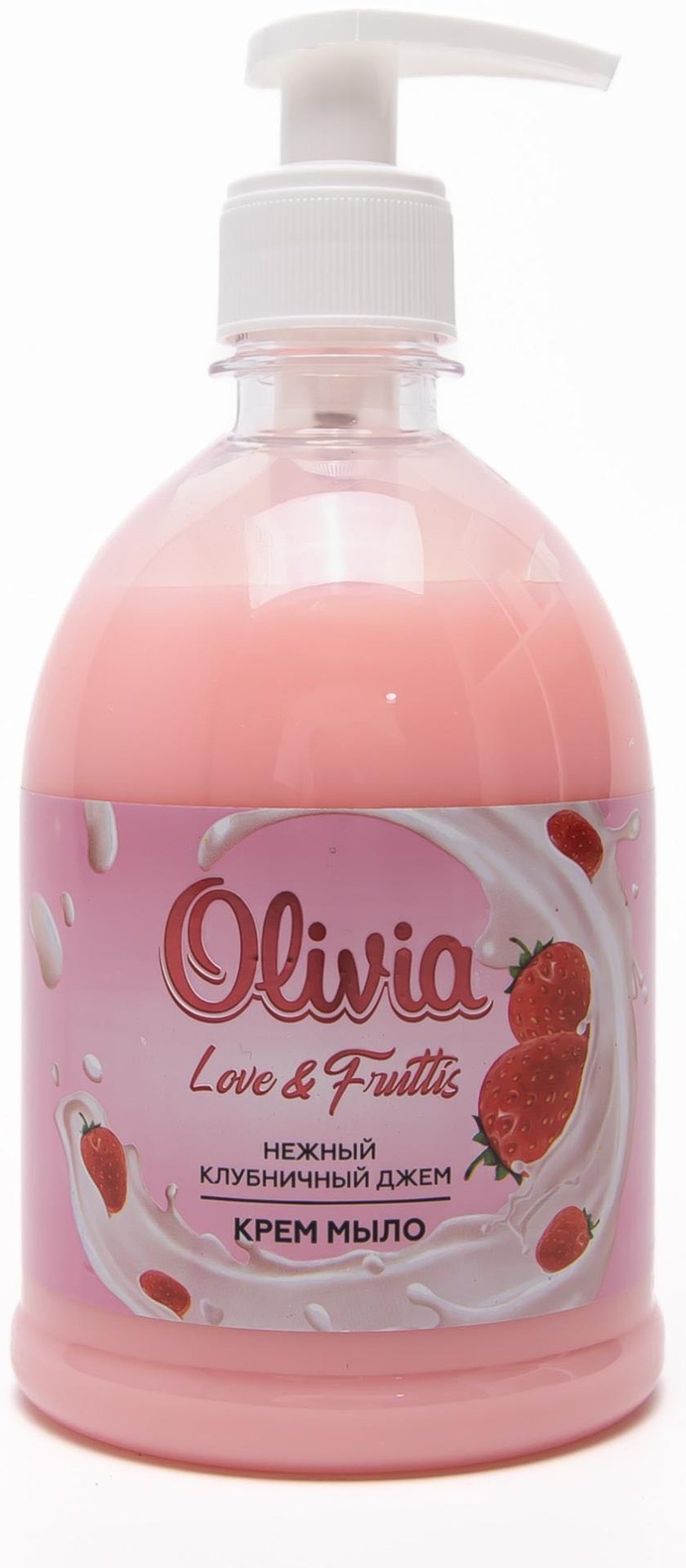 Жидкое мыло туалетное Olivia Allee Francais Клубничный джем 500 мл купить,770