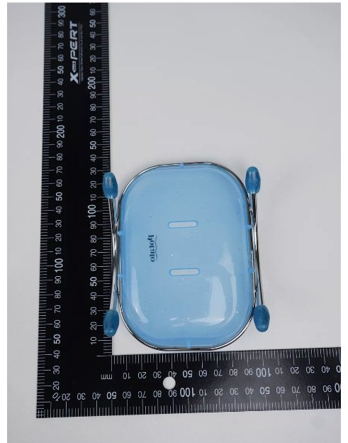 Potato мыльница POTATO P208-4 1 шт, пластик, нержавеющая сталь