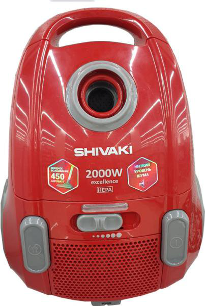 Пылесос Shivaki VCB 0120 красный купить,NaN