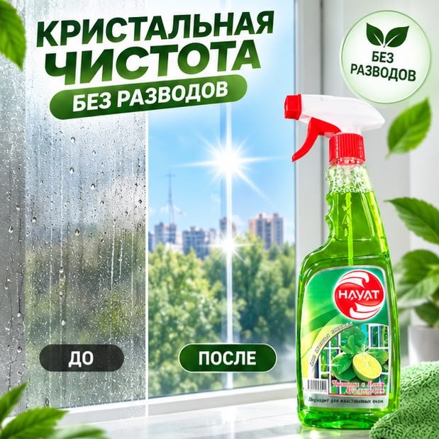 Спрей Hayat Стеклоочиститель Лайм мята 575 мл - ForteMarket Спрей Hayat Стеклоочиститель Лайм мята 575 мл купить,552