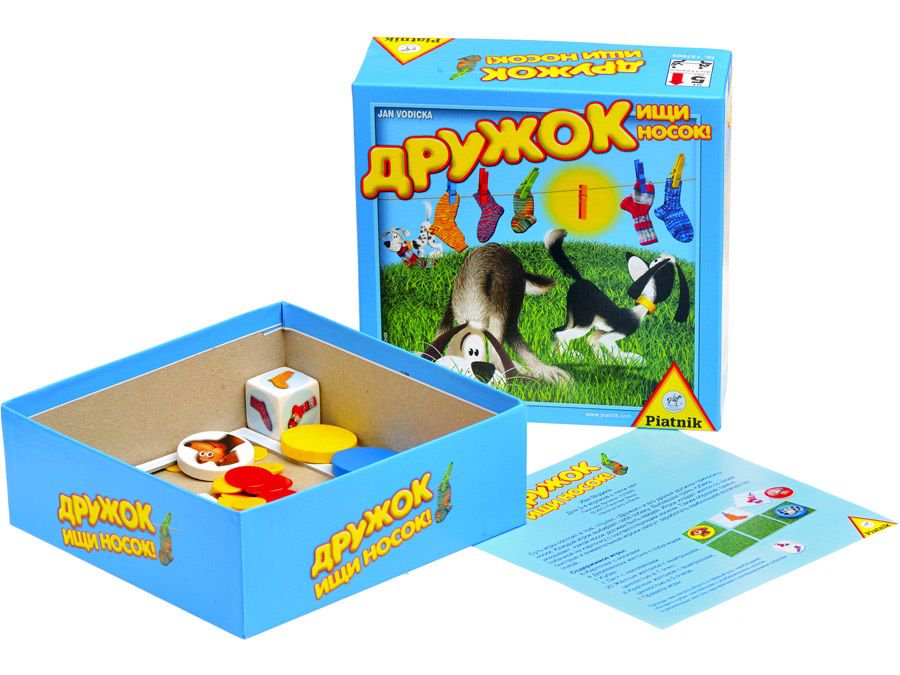 Игра настольная Piatnik Дружок ищи носок 737893 купить,NaN