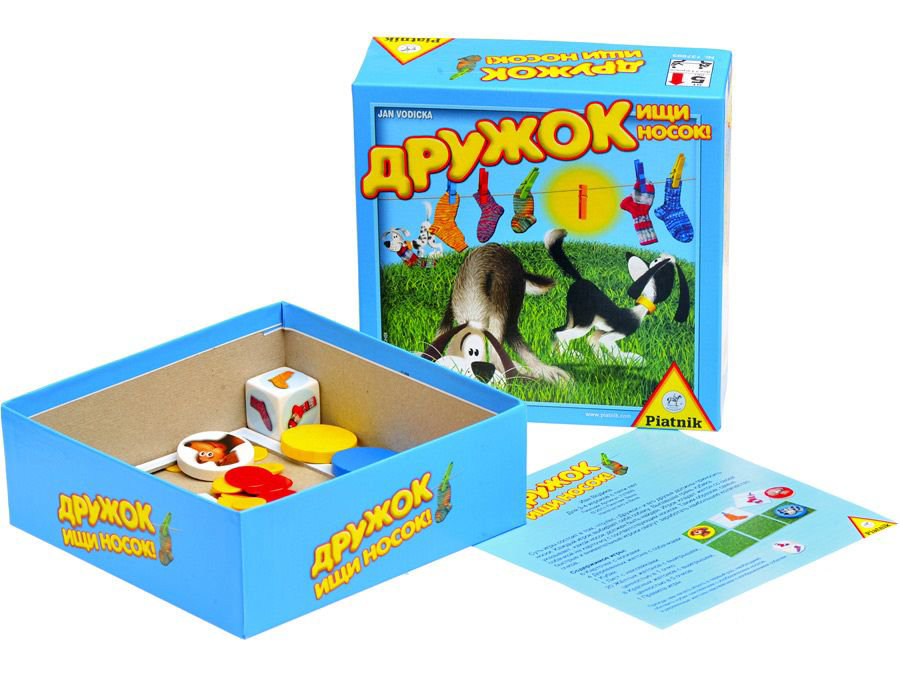 Игра настольная Piatnik Дружок ищи носок 737893 купить,NaN